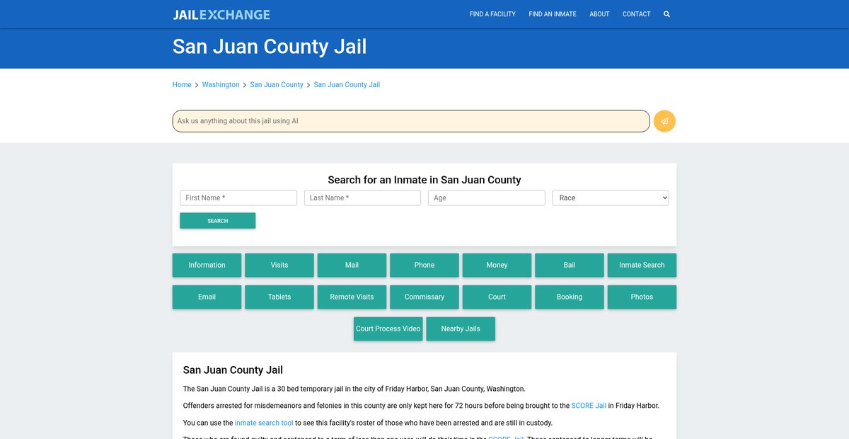 Preview of jailexchange.com