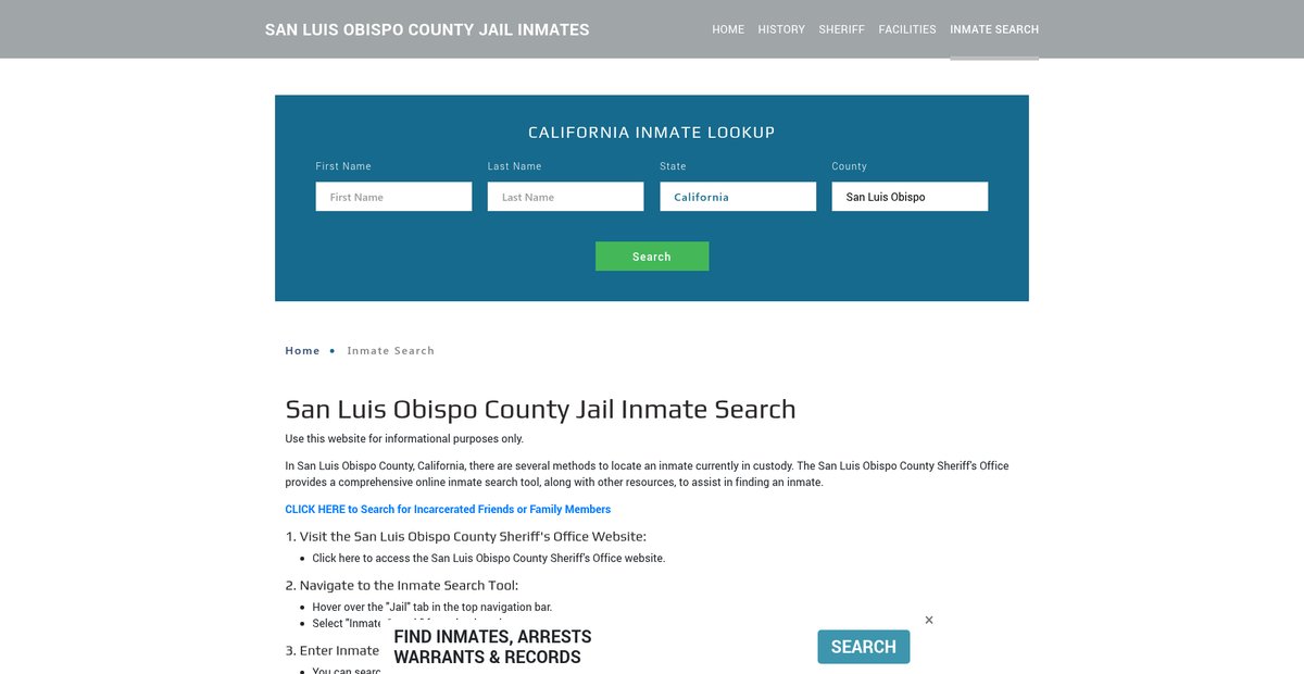 Preview of sanluisobispojailroster.org