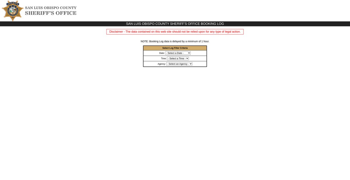 Preview of slosheriff.org