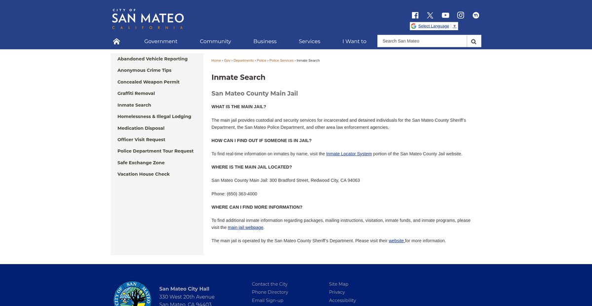 Preview of cityofsanmateo.org