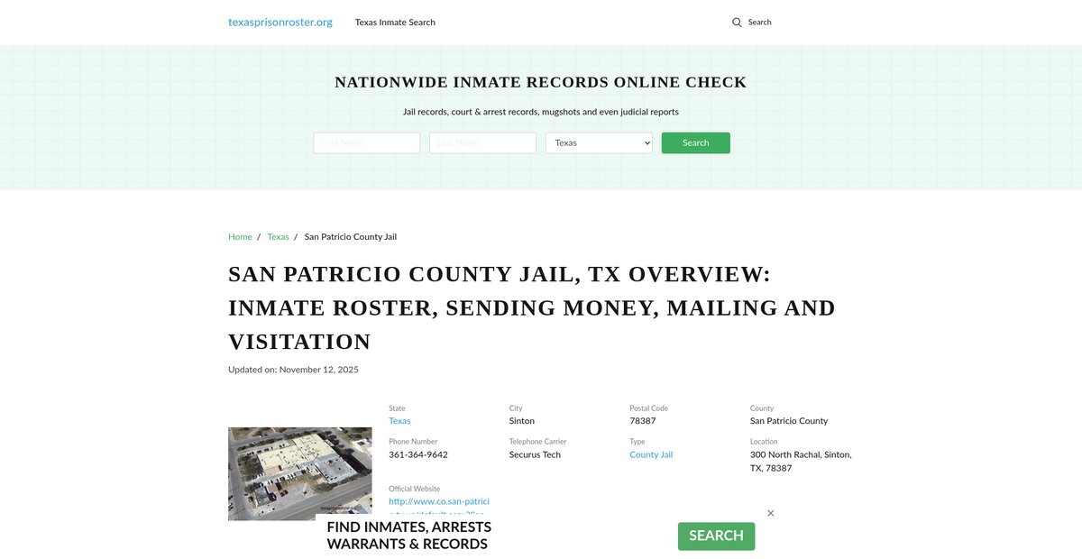 Preview of texasprisonroster.org