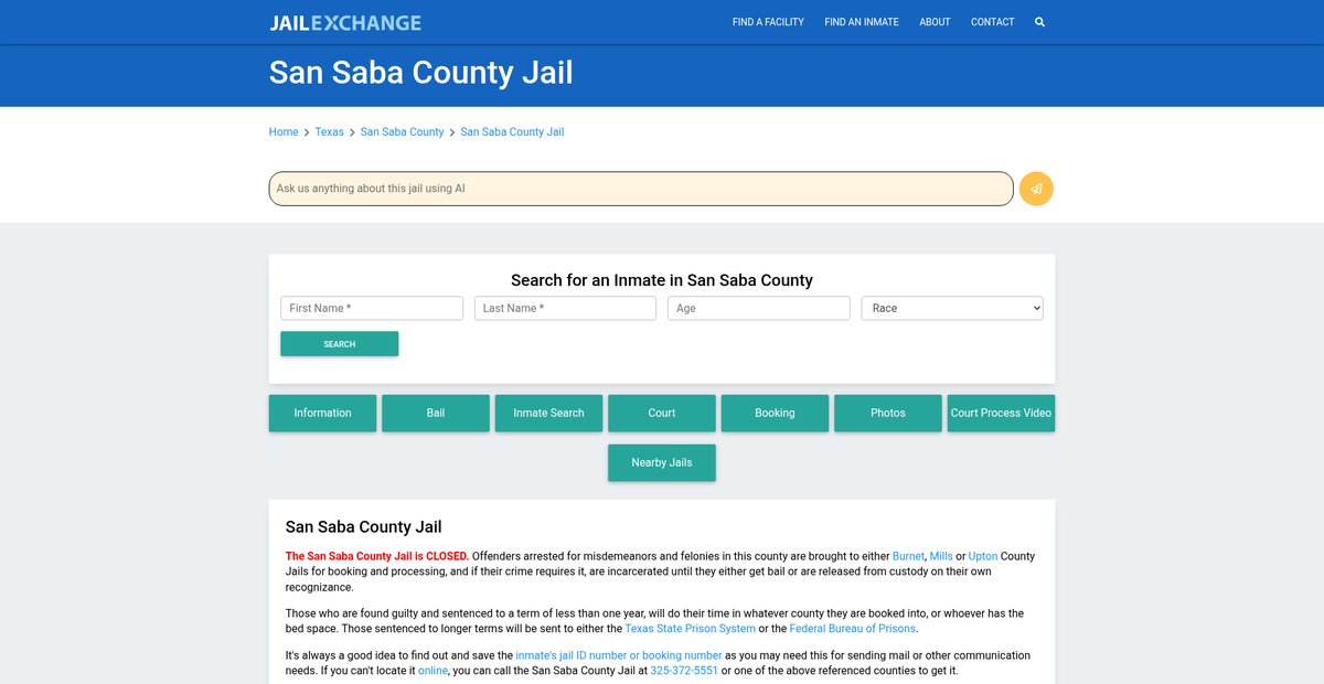 Preview of jailexchange.com