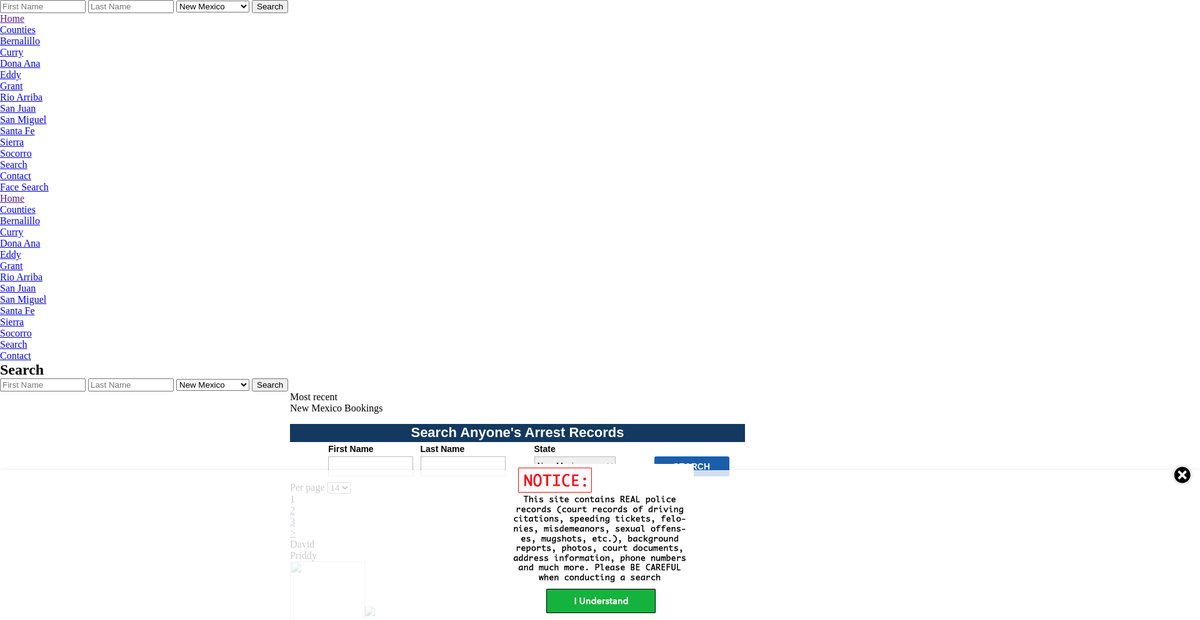 Preview of newmexico.arrests.org