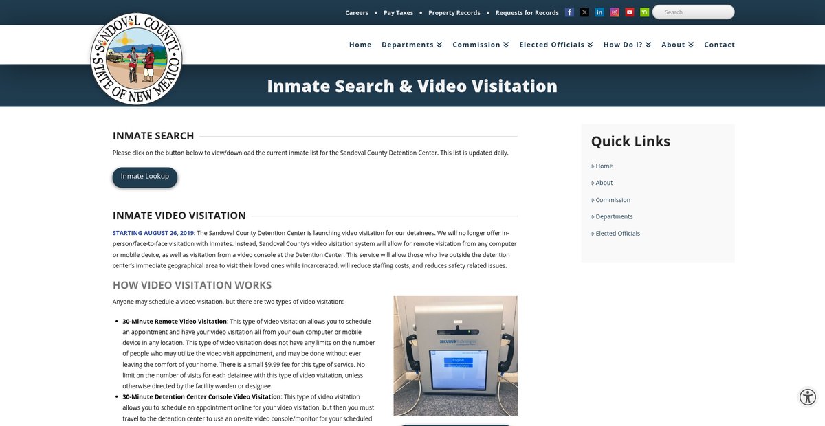 Preview of sandovalcountynm.gov