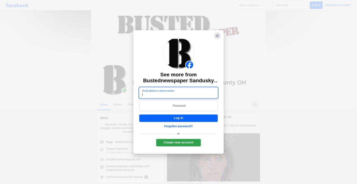 Preview of facebook.com