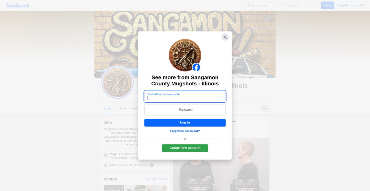 Preview of facebook.com