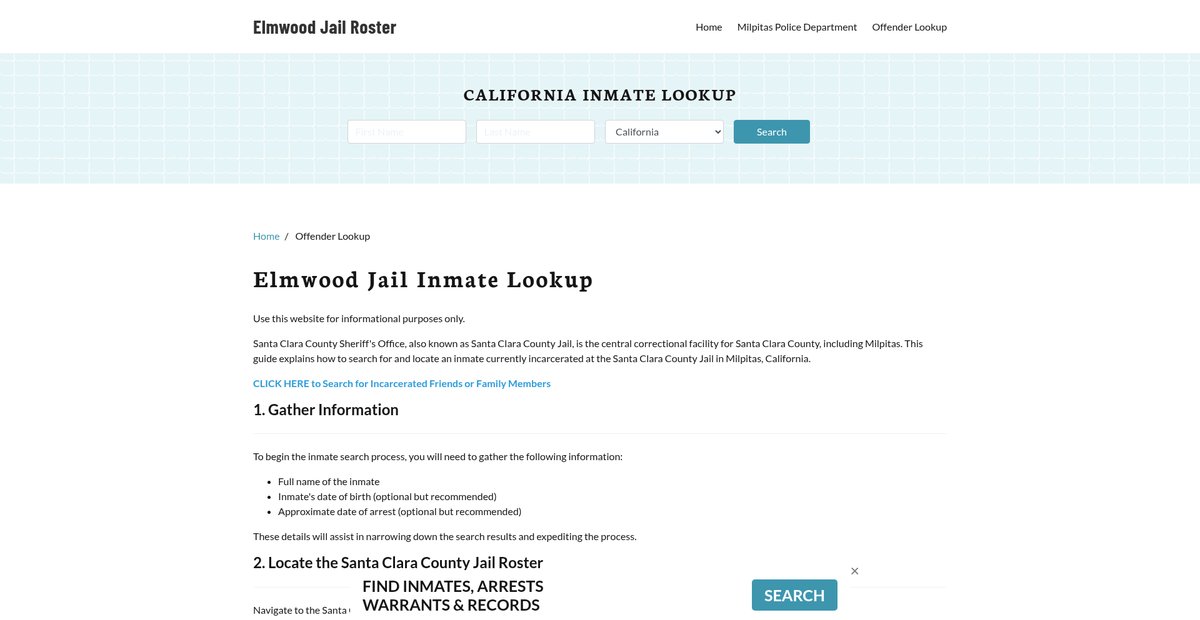 Preview of elmwoodjail.org
