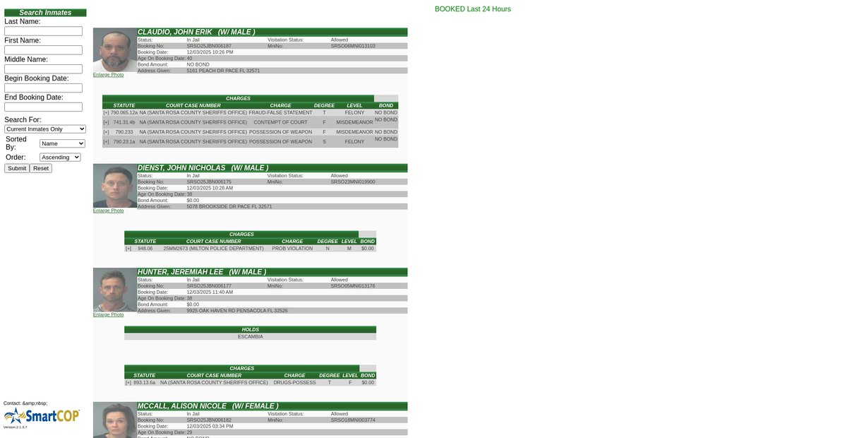 Preview of jailview.srso.net