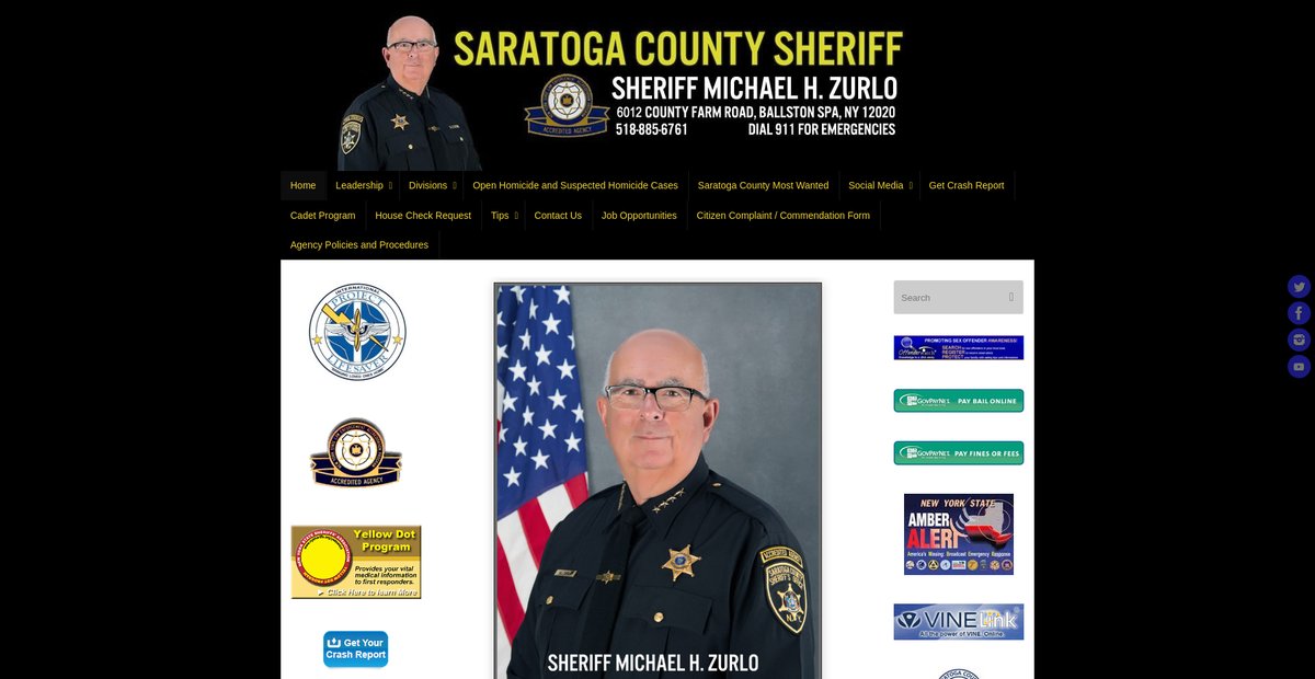 Preview of saratogacountysheriff.org