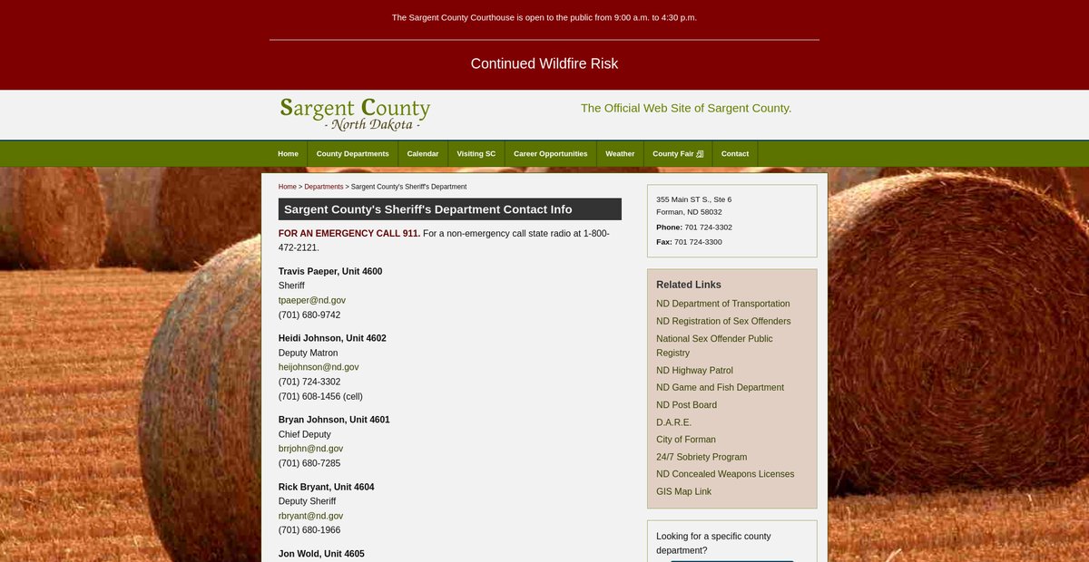 Preview of sargentnd.com