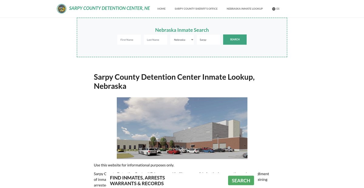 Preview of sarpycountydetentionne.org