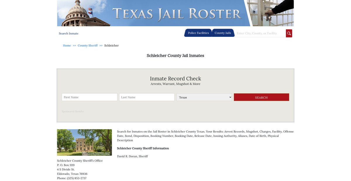 Preview of texasjailroster.com