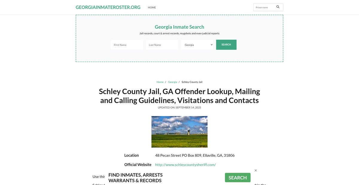 Preview of georgiainmateroster.org