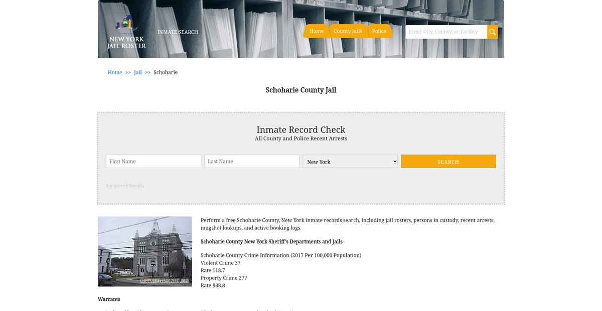 Preview of newyorkjailroster.com