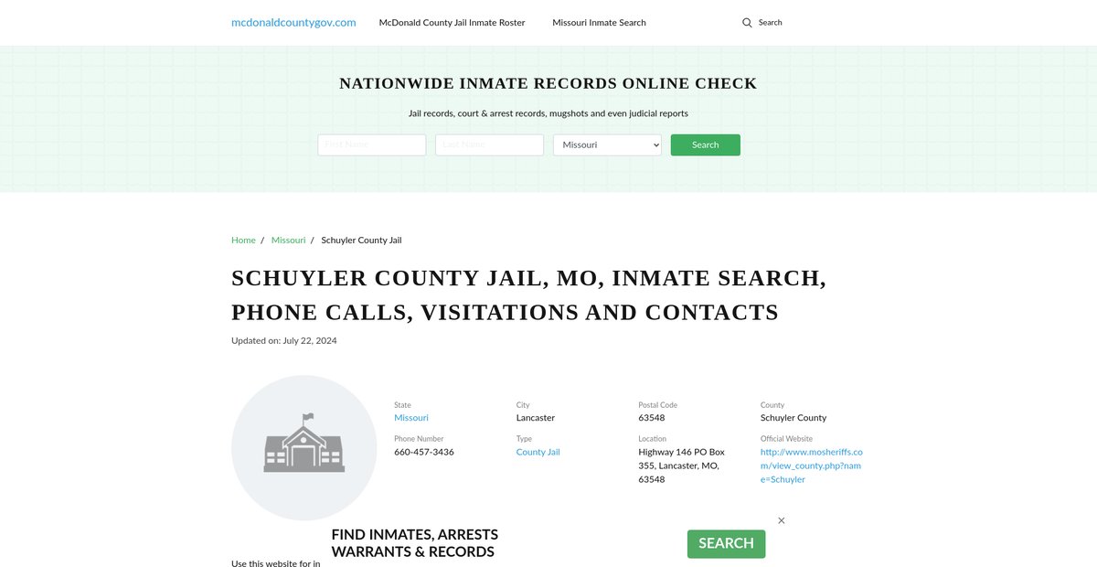 Preview of mcdonaldcountygov.com