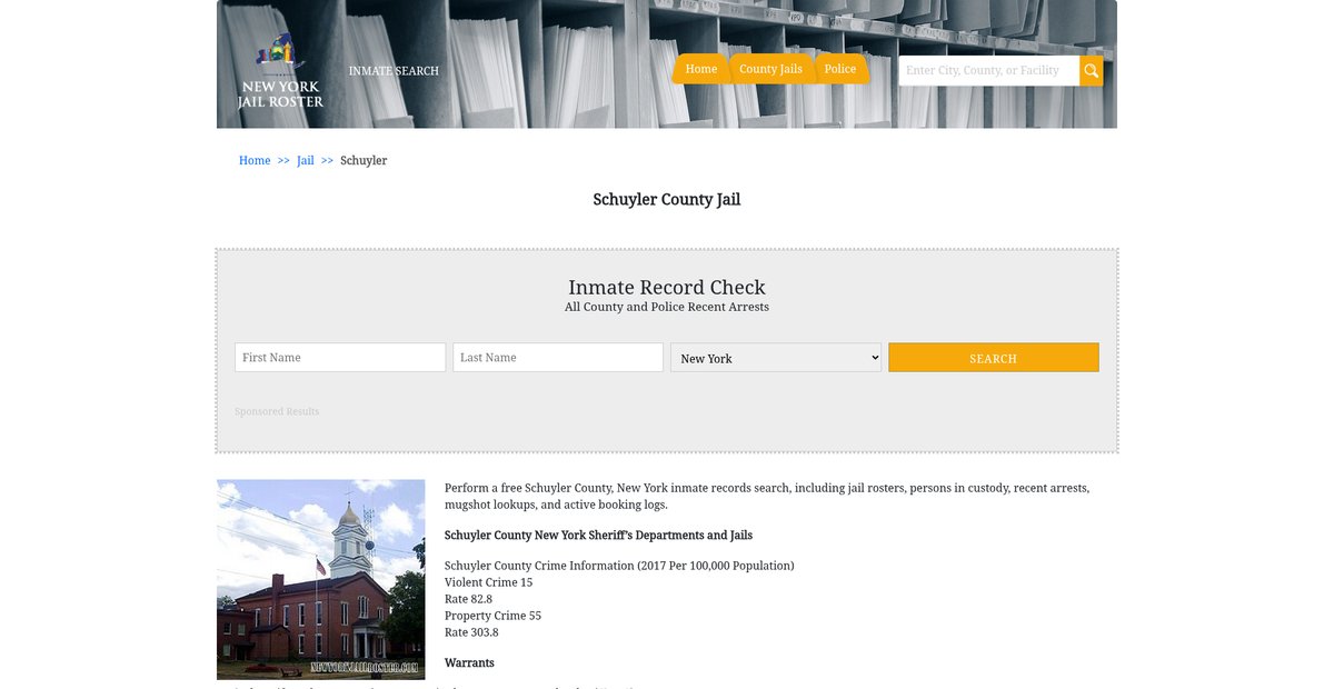 Preview of newyorkjailroster.com