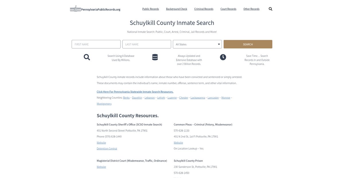 Preview of pennsylvaniapublicrecords.org