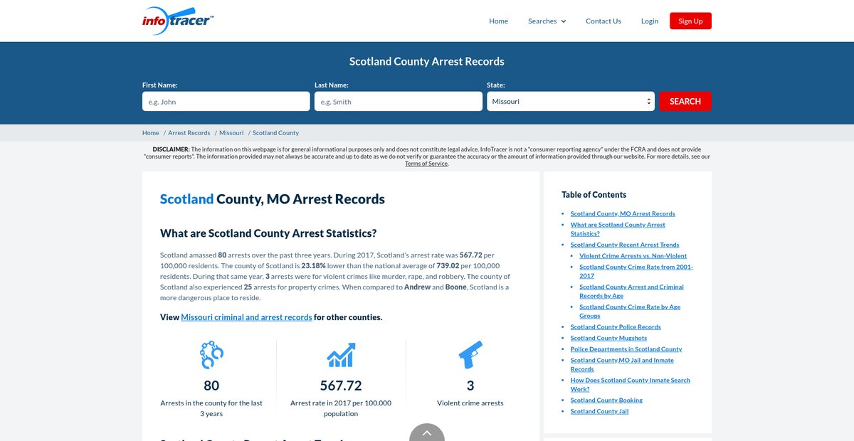 Preview of infotracer.com