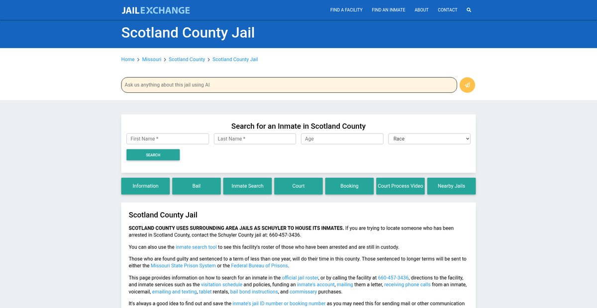 Preview of jailexchange.com