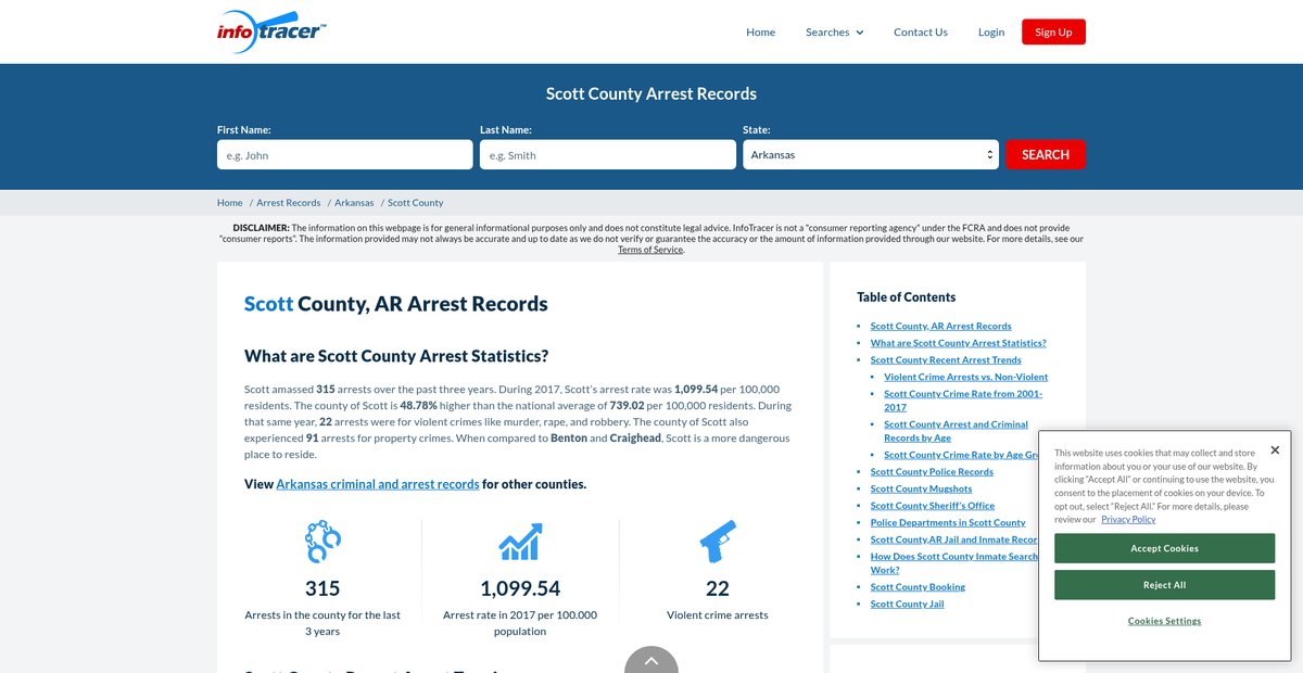 Preview of infotracer.com