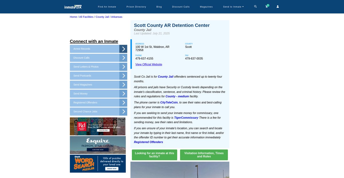Preview of inmateaid.com