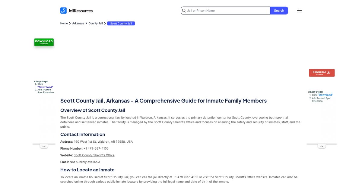 Preview of jailresources.com