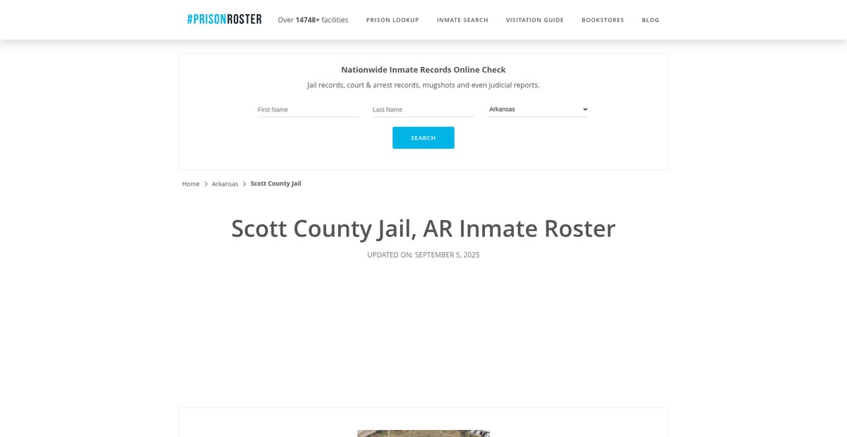 Preview of prisonroster.com