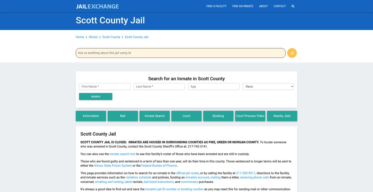 Preview of jailexchange.com