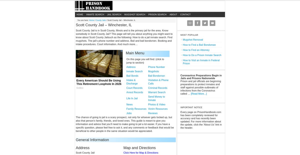 Preview of prisonhandbook.com