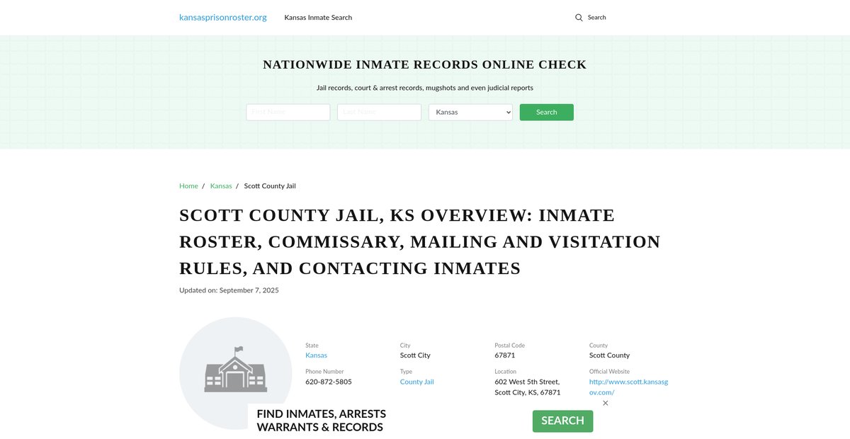 Preview of kansasprisonroster.org