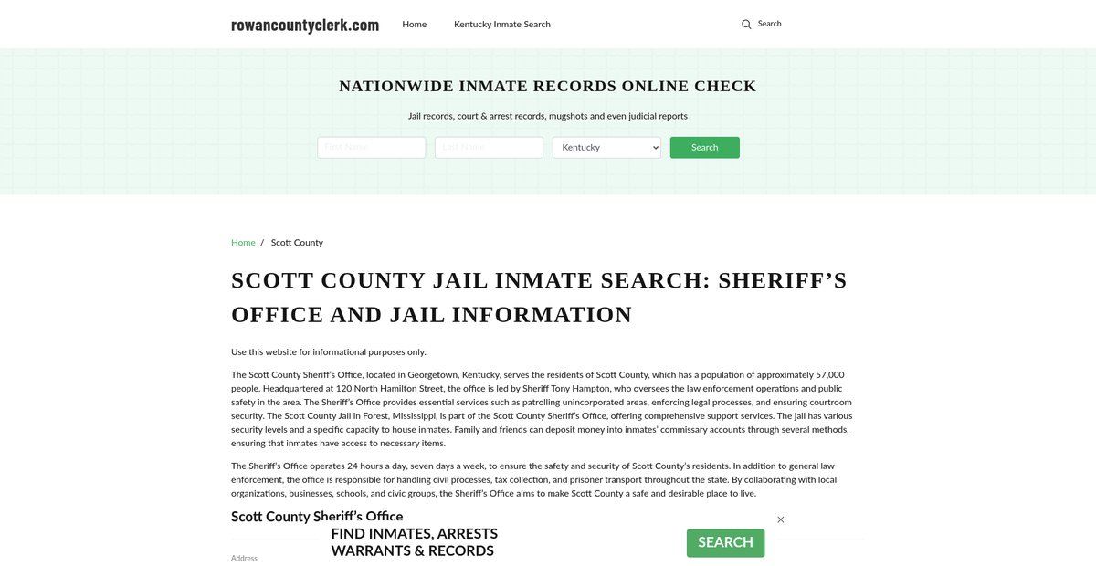 Preview of rowancountyclerk.com