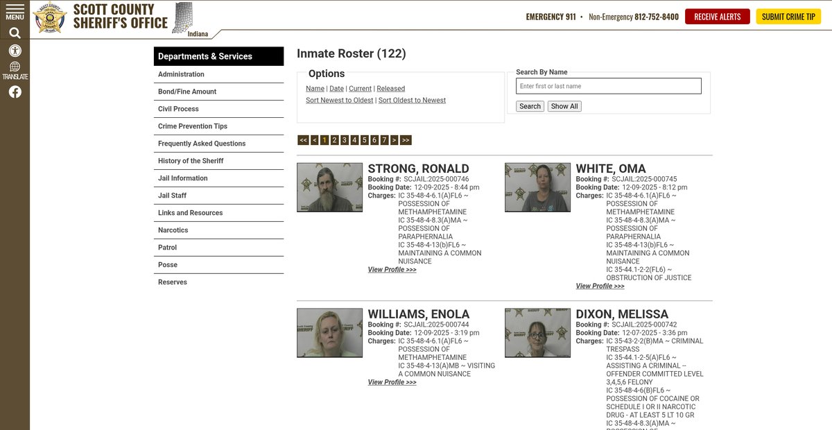 Preview of scottcountysheriff.org