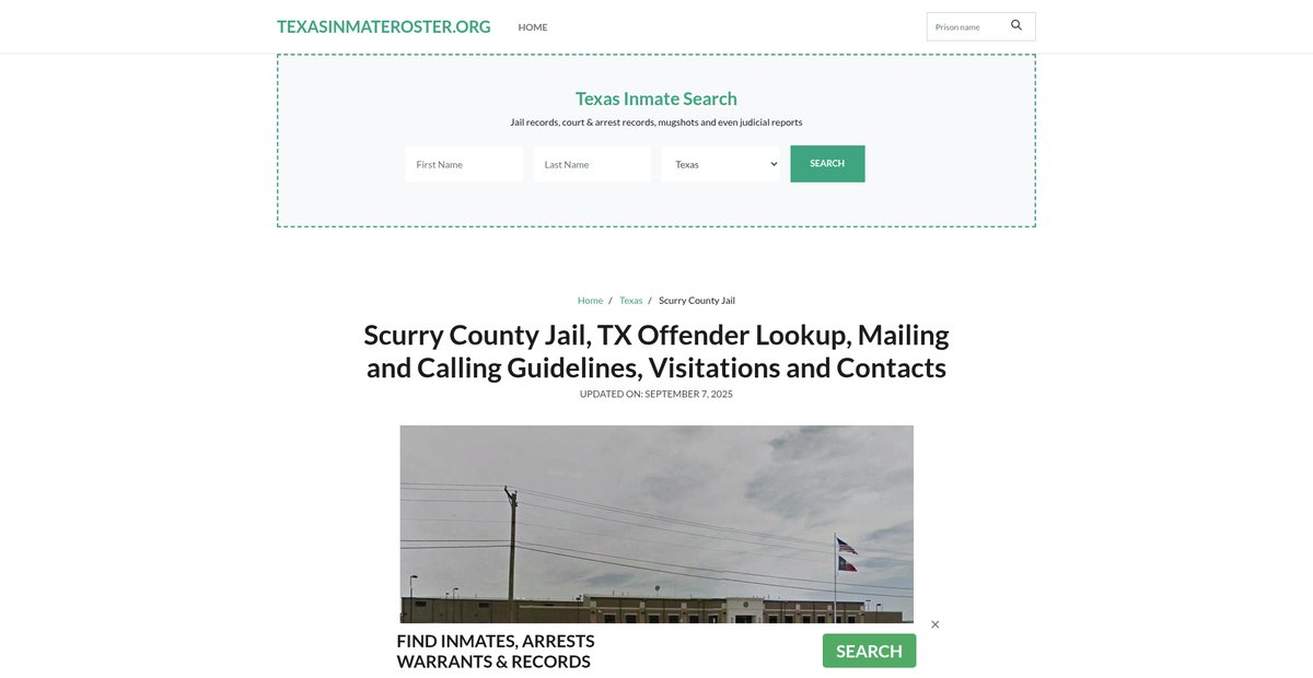 Preview of texasinmateroster.org