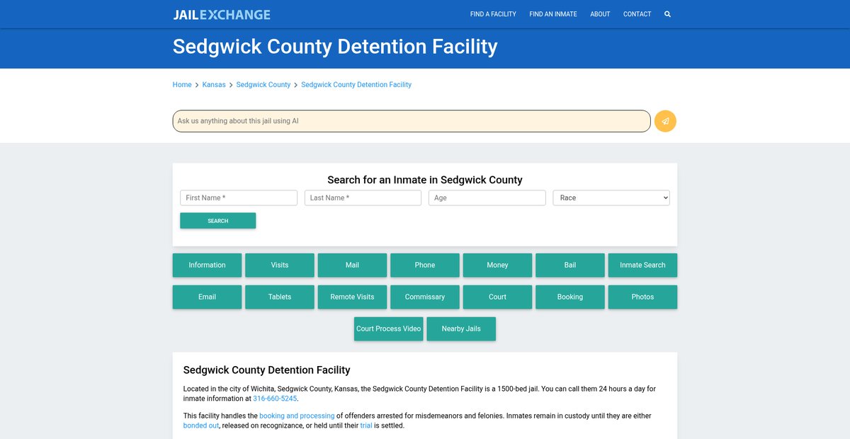 Preview of jailexchange.com