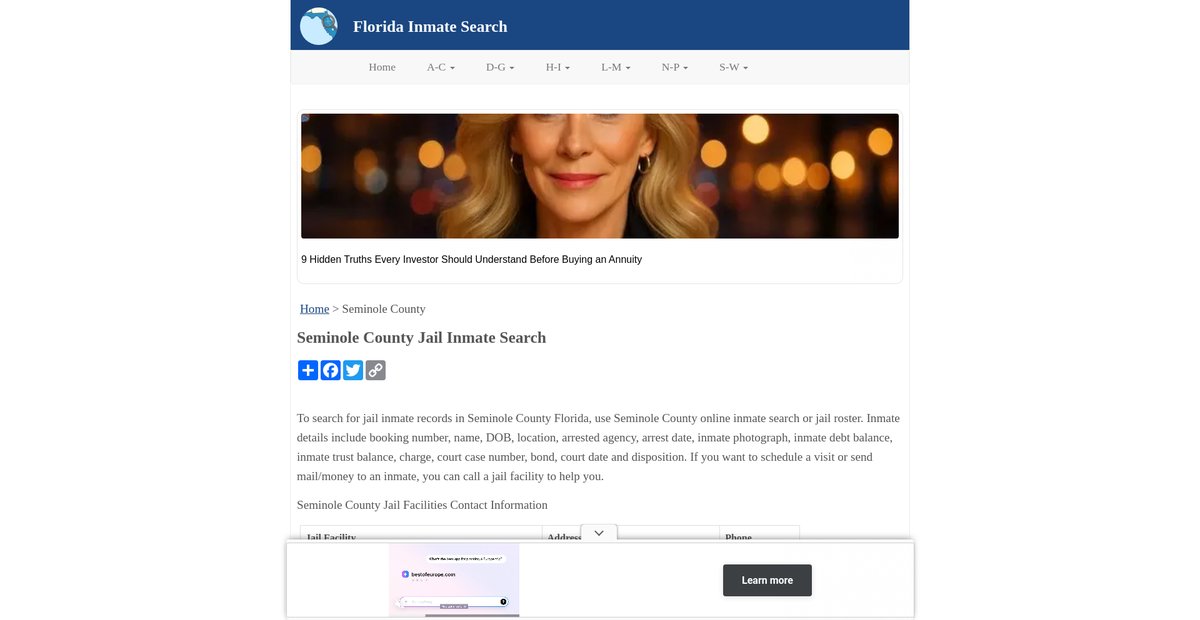Preview of inmatesearchfl.org