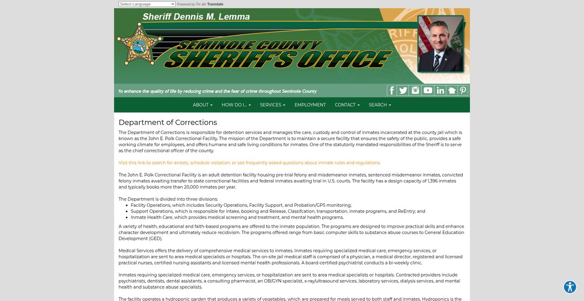 Preview of seminolesheriff.org