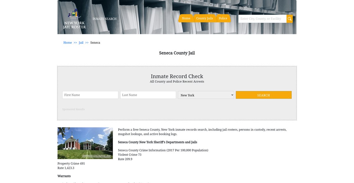 Preview of newyorkjailroster.com