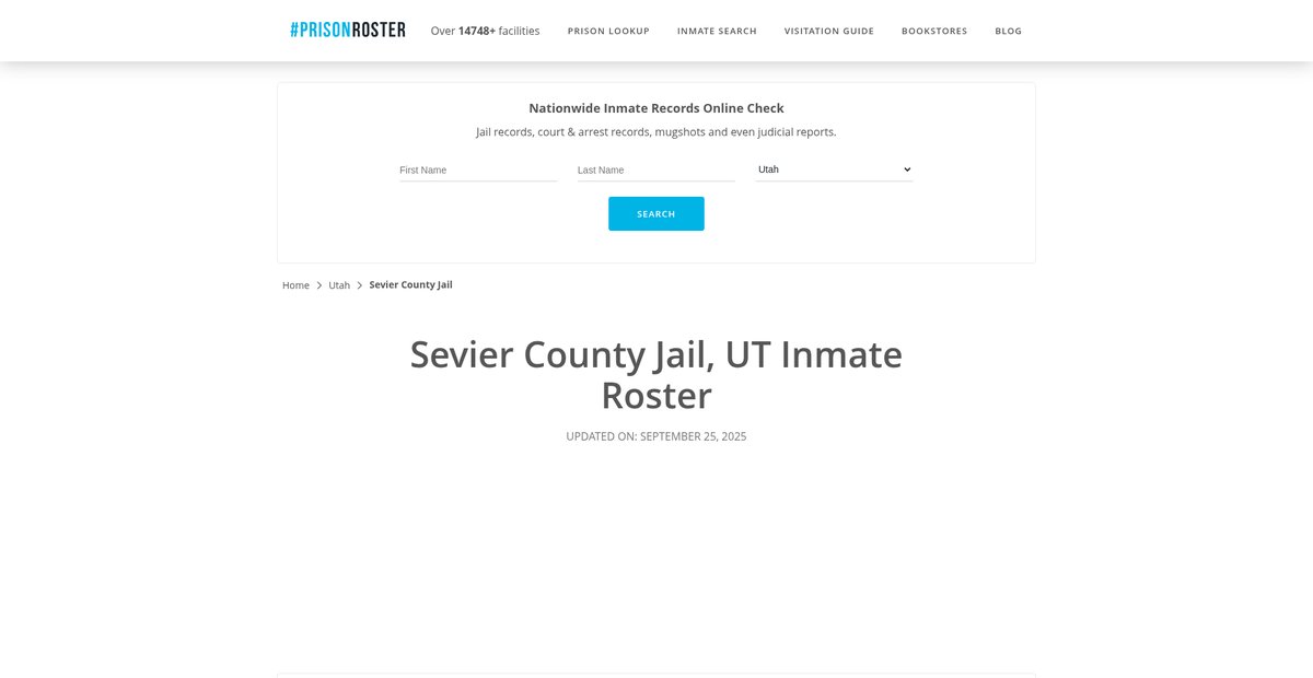 Preview of prisonroster.com