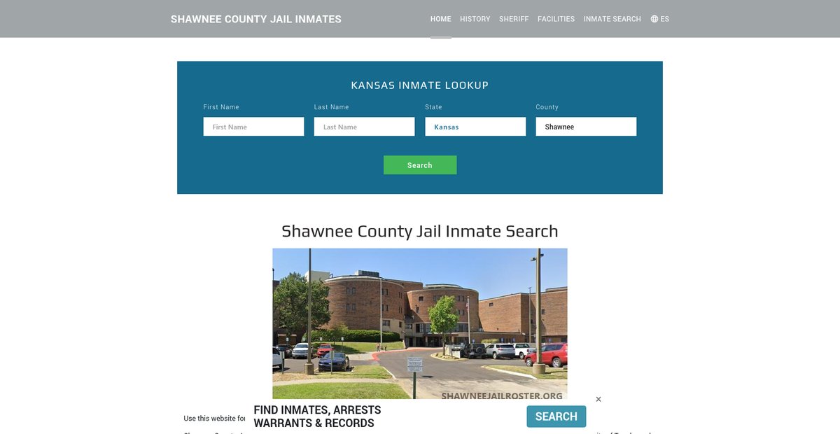 Preview of shawneejailroster.org