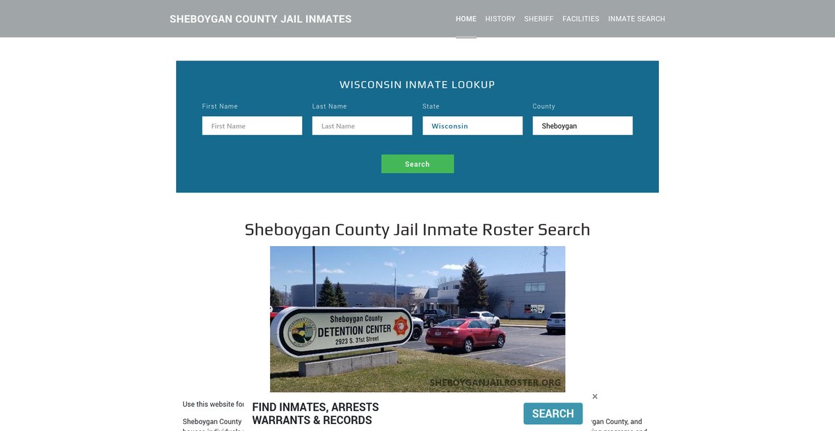 Preview of sheboyganjailroster.org