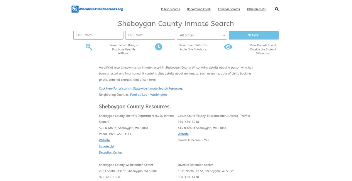 Preview of wisconsinpublicrecords.org