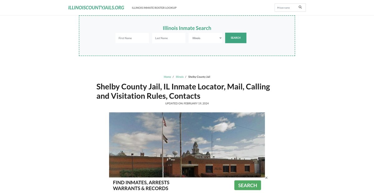 Preview of illinoiscountyjails.org