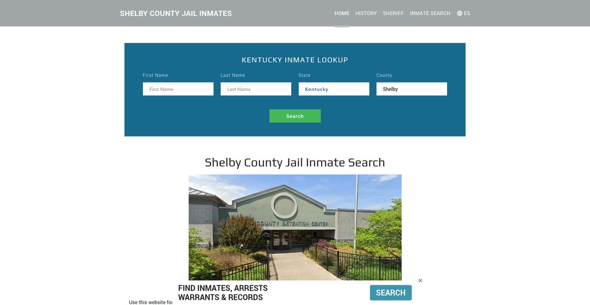 Preview of shelbyjailroster.org