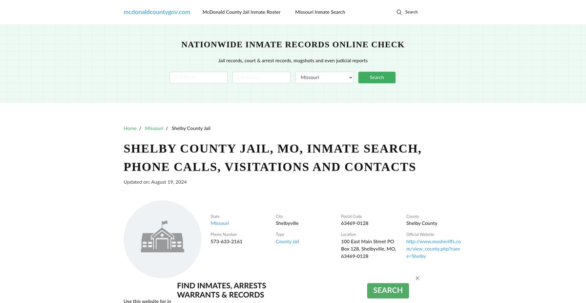 Preview of mcdonaldcountygov.com