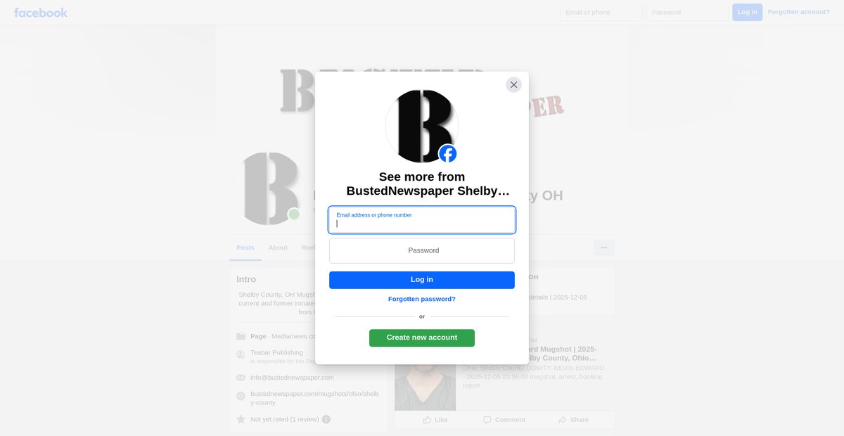 Preview of facebook.com