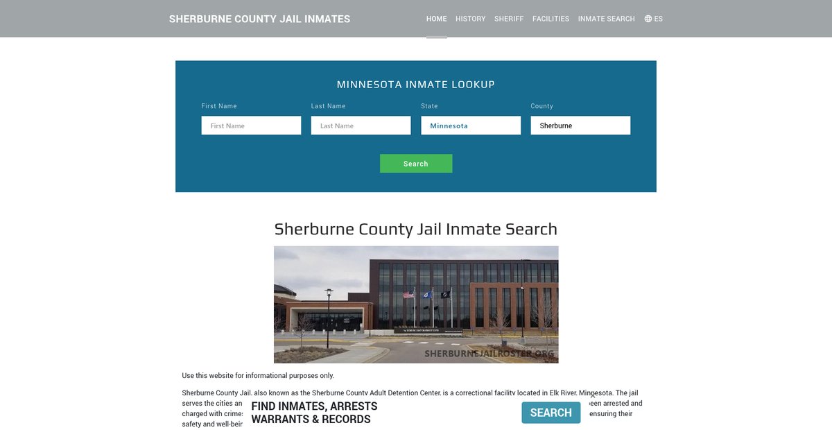 Preview of sherburnejailroster.org