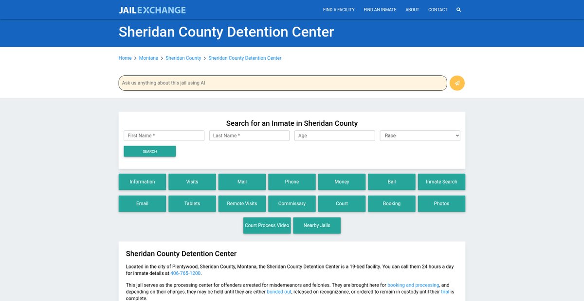 Preview of jailexchange.com