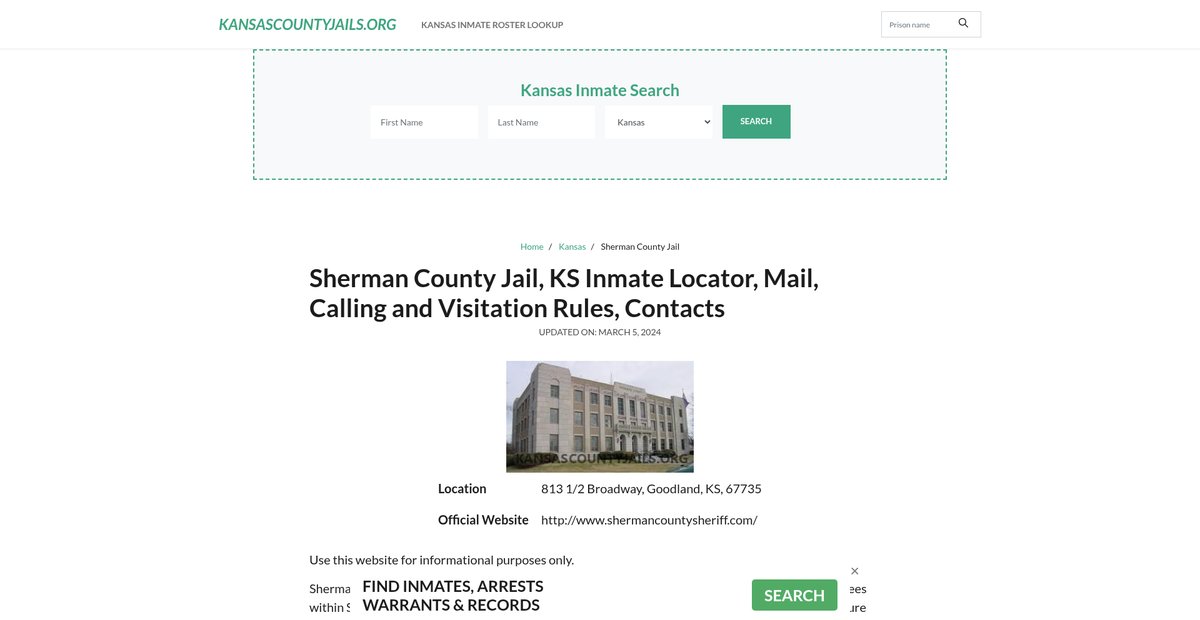 Preview of kansascountyjails.org