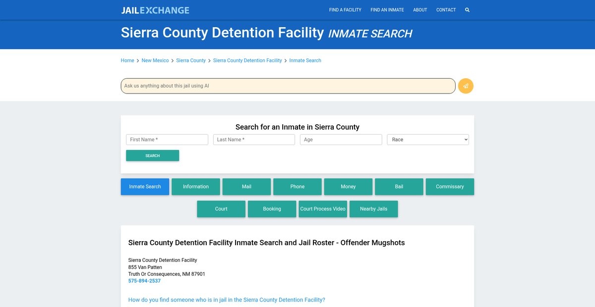 Preview of jailexchange.com