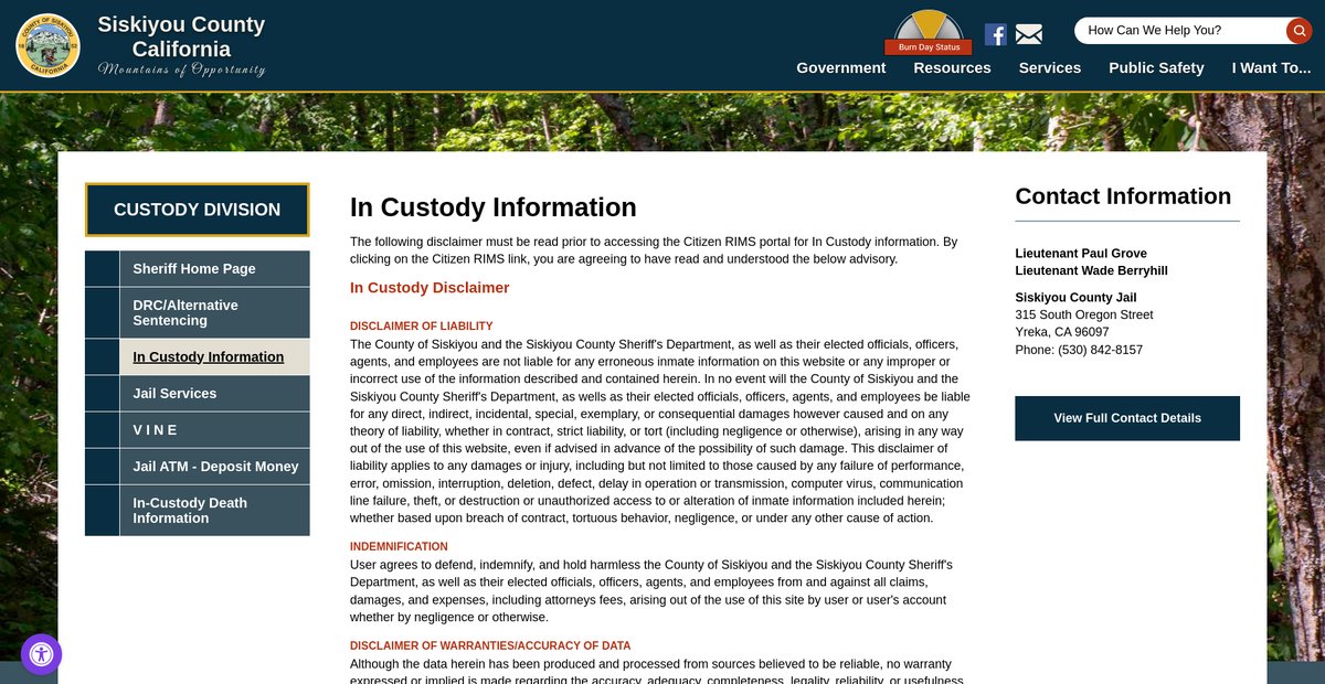 Preview of siskiyoucounty.gov